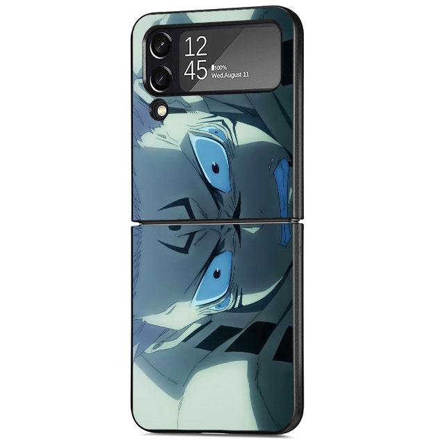 Чехол для Samsung Galaxy ZFlip Z Flip 3 5G Z Flip 4 ZFlip3 zflip ZFlip4 Flip3 Жесткий ПК с принтом Jujutsu Kaisen