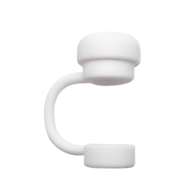 Straw Covers Cap Reusable Silicone Straw Toppers Compatible With Stanley Cup Spill Leak Stopper Splash Dust Proof Straws Cover