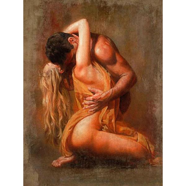 Painting Nude Diamond Couple Love Woman Full Square Rhinestones Embroidery Sexy Art Men And Women Mosaic Picture