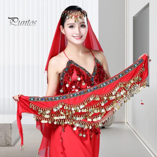 Нежный антикоррозийный набедренный шарф с завязками и кисточками с пайетками, юбка с запахом, наряды для выступлений