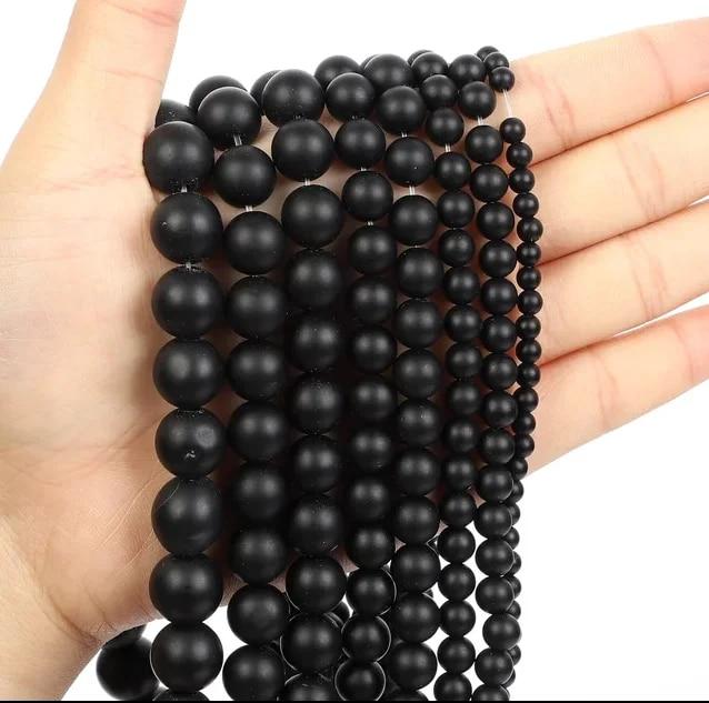 30pcs Natural Stone Beads Tiger Eye Agate Turquoise Rose Quartz Lapis Jade Opal Round Loose Beads for Jewelry Making DIY Bracelet 6mm