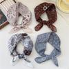 Универсальный женский хлопково-льняной маленький квадратный платок: Свежий, Дышащий, Мягкий, Художественный, Идеально для лета