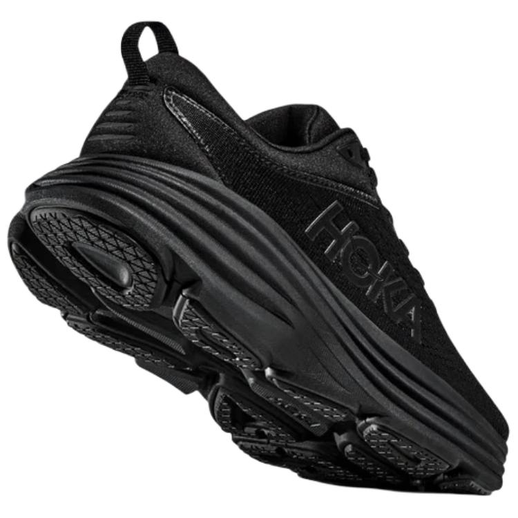 HOKA One One Bondi 8 Удобные кроссовки с низким верхом Мужские кроссовки Черные 1123202-BBLC-BBLC