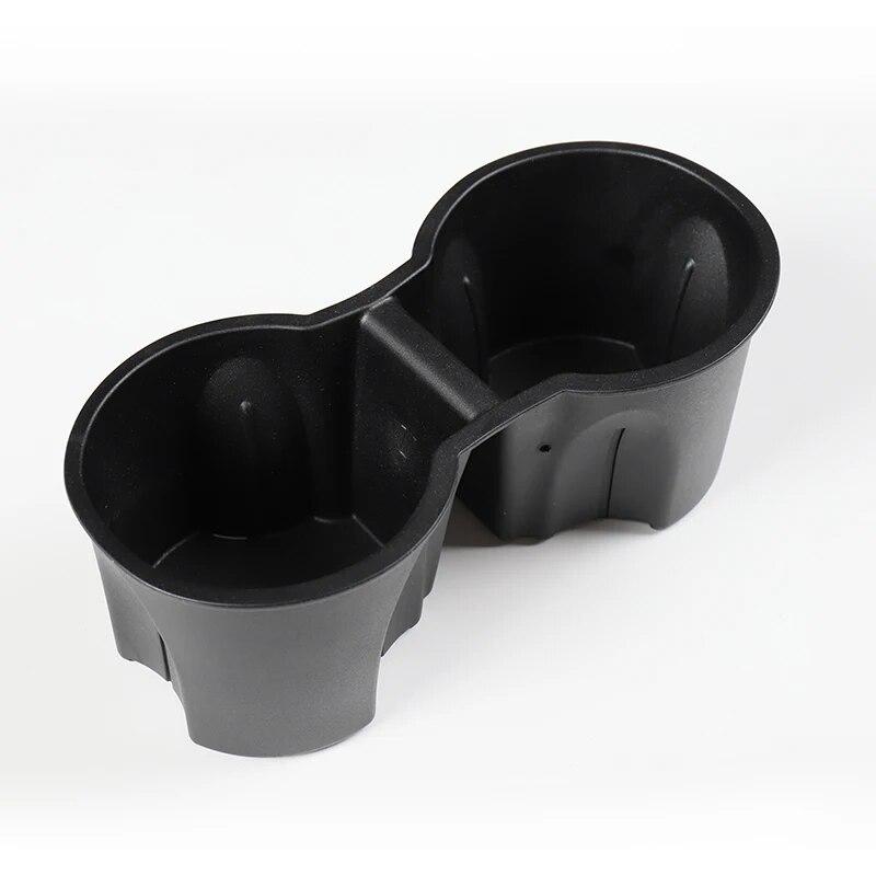 For Tesla Model 3 Y X S Water Cup Holder Center Accessories 2022 Water Proof Car Coasters Water Cup Holder Silicone Skid Proof