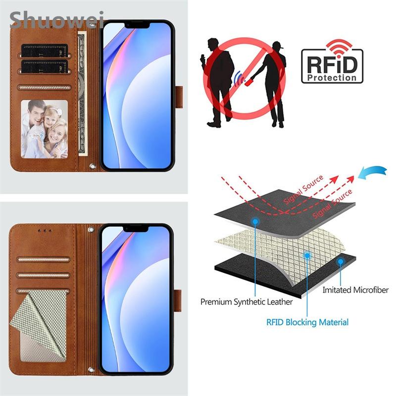For Motorola Moto Edge E15 30 50 60 Neo Fusion Stylus 70 UW 2022 2025 Plus Pro 5G Flip Leather wallet Case Protection Card Holder Cover