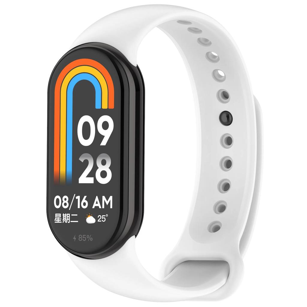 Мягкий ремешок-браслет для Xiaomi Mi Band 3 4 5 6 7 8 9 10 Силиконовый ремешок для MiBand 7 Браслет Наручный ремешок Miband 5 6 Наручный ремешок для Mi Band 3 4