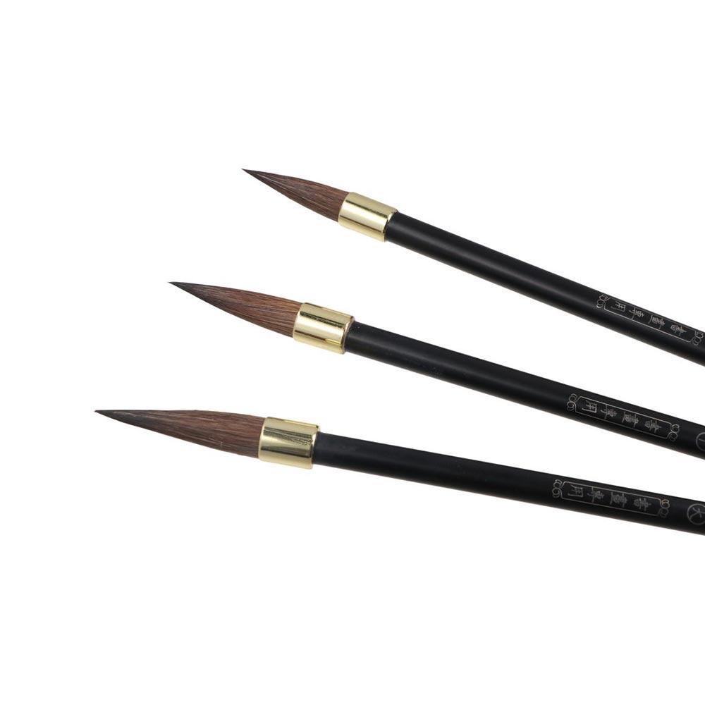 Кисть для китайской каллиграфии из волчьего волоса, масляная акварельная художественная кисть для рисования, Священное Писание, кисть для письма, класс