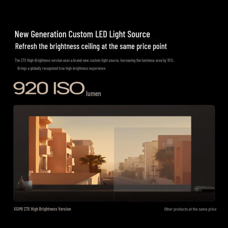 XGIMI Z7X High-Brightness Home Projector with Harman Kardon Audio (CN version)