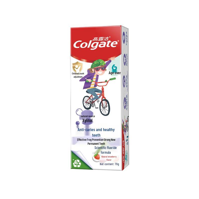 Colgate Kids Anti-Cavity Fluoride Toothpaste, Strawberry, 70g