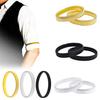 Men Bracelet Exaggerated Individual Style Elastic Allot Armbands Shirt Sleeve Holders Anti-Slip Sleeve Garters Fixing Long Sleeves Club Party Jewelry