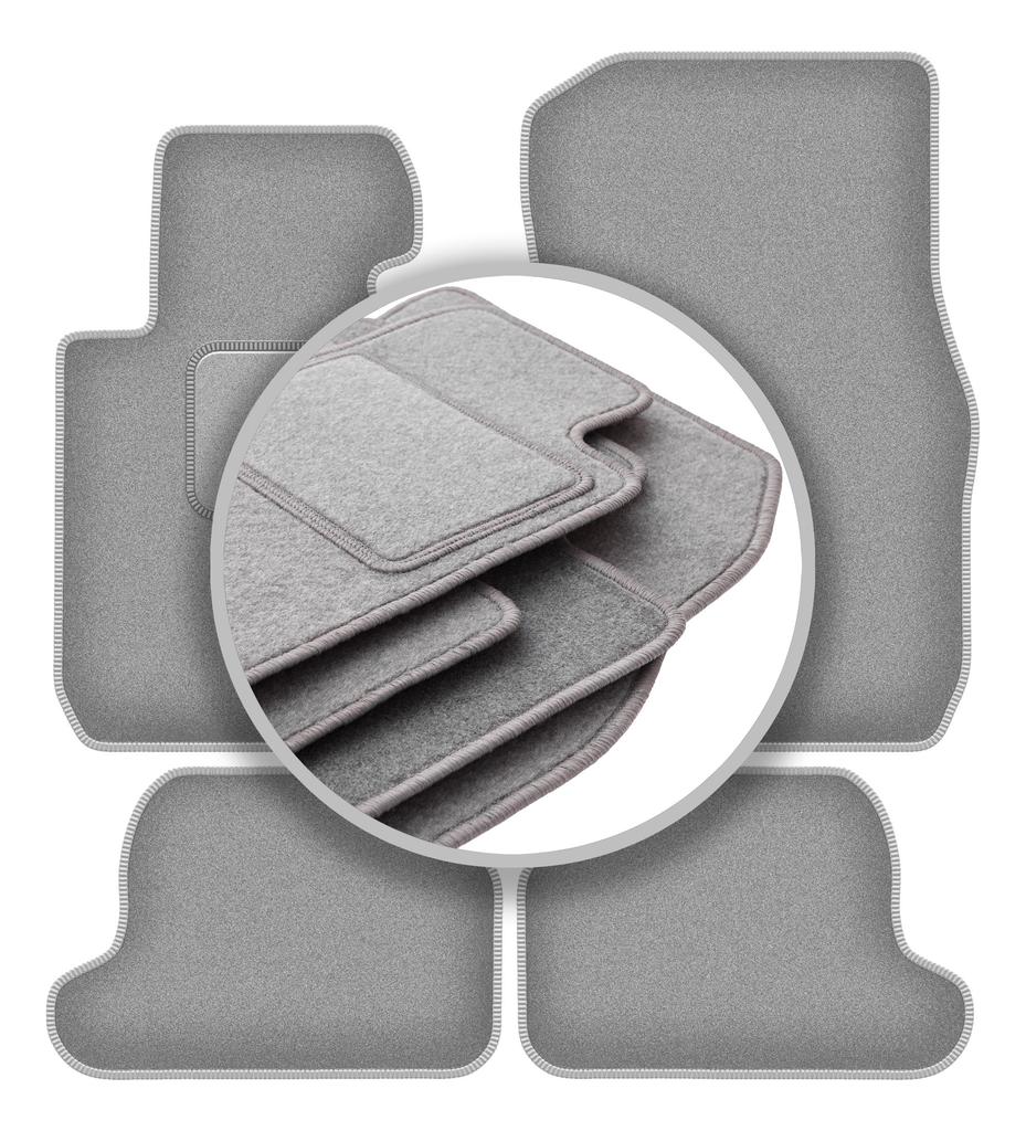 Gray car mats for: BMW 2 F23 Cabrio (2014-2022)