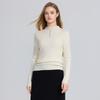 Women's Semi-High Neck Slim-Fit Knitted Base Top
