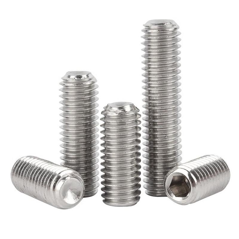 304 Stainless Steel Hex Socket Set Screws