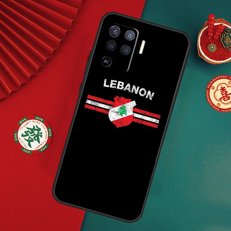 Lebanese Lebanon Flag Case For Oppo A15 A17 A57 A6 A5 Pro A54 A74 A94 A16 A76 A96 A40 A60 A80 A18 A38 A58 A78 A98