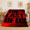 Horror Game TV The Last of Us Soft Flannel Throw Blanket,Cozy Blanket for Bed,Couch,Sofa,Bedroom,Living Room,Travel,Picnic