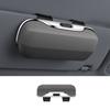 Stable Car Glasses Box Press Switch Eyeglass Case Universal Car Sunglasses Holder  Sun Visor