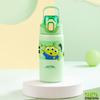 Cartoon Kids' Sports Water Cup - Portable, Large-Capacity, Direct-Drinking Plastic for School Use