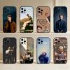O-Обычный певец A-Алекс W-Уоррен Чехол для телефона для iPhone17,16,15,14,13,12 Plus,Max Мягкий силиконовый черный чехол