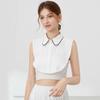 Adult Laple False Collar for Women Vintage Detachable Lapel Blouse Tops Fake Collars Women Kraagje Nep Clothes Accessories