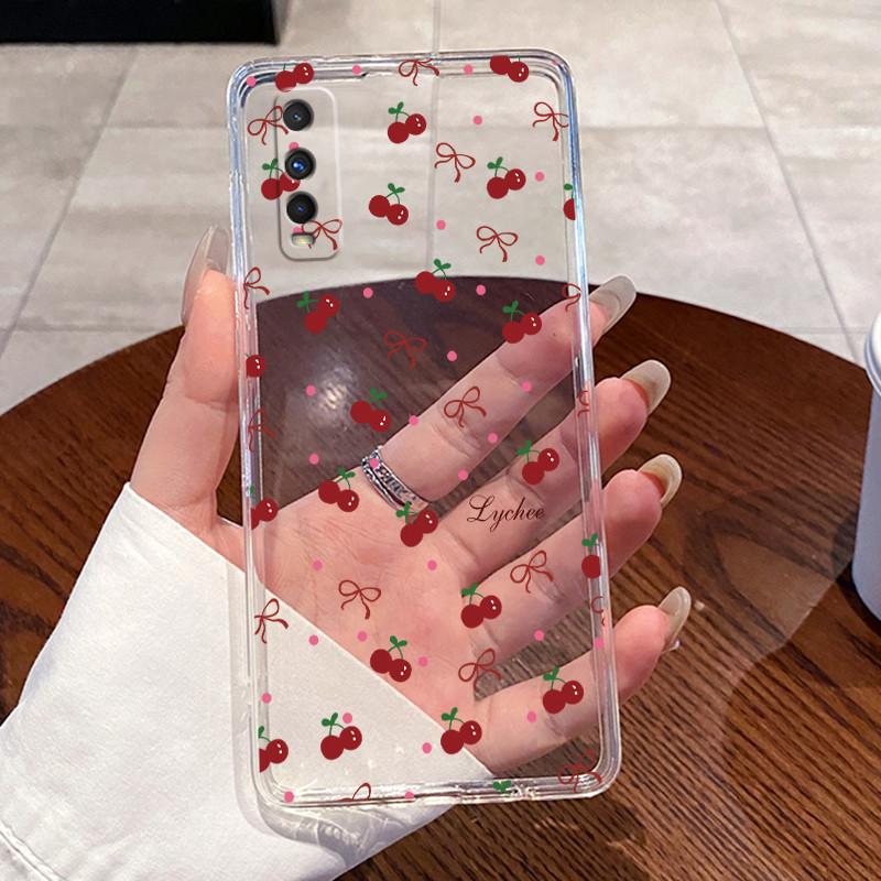 Jelly Casing For VIVO Y70S / IQOO U1 Fundas Capa Clear Silicone Soft TPU Back Cover Cute Cat Rabbit Heart Protective Case Coque