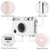Чехол Rieibi Instax Mini EVO в стиле ретро из искусственной кожи, защитная сумка для фотоаппарата Fuji Instax Mini EVO Instant. Изготовлен вручную из кожи, регулируемый размер.
