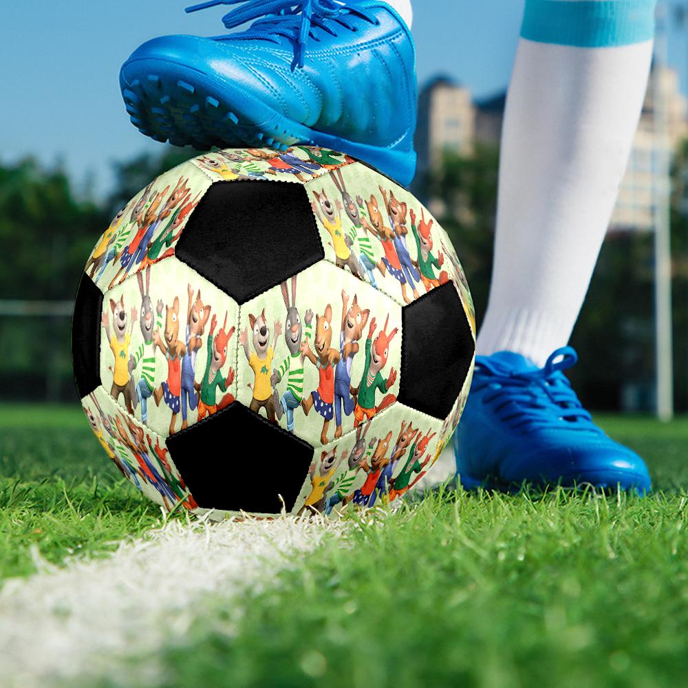 Pip and Posy Theme Size 5 Soccer Ball, Suitable for Both Indoor and Outdoor Matches, a Gift Suitable for Everyone.