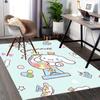 Cinnamoroll Anime Cartoon Design Chair Mat Non-Slip Carpet for Office, Home Decor, Living Room, Bedroom, Game Room, Dormitory - Seasonal Gift Suitable
