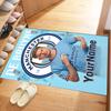 Star Player 3 Customized Name Floor Rug Office Rug Perfect for Foyer Living Rooms Balcony Dormitory Antislip Carpet Office home decor