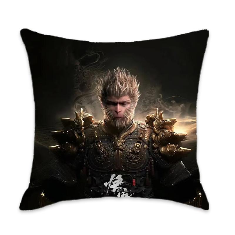 Подушки из серии New Black Myth Wukong Удобные и мягкие подушки для автомобиля, дома, спальни, прикроватные подушки, подушки