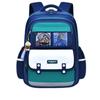 New Kid Backpack Fashion Card Color Blocking Lightweight Primary High Class School Bag Children Backpack Boy Girl Green Bookbag