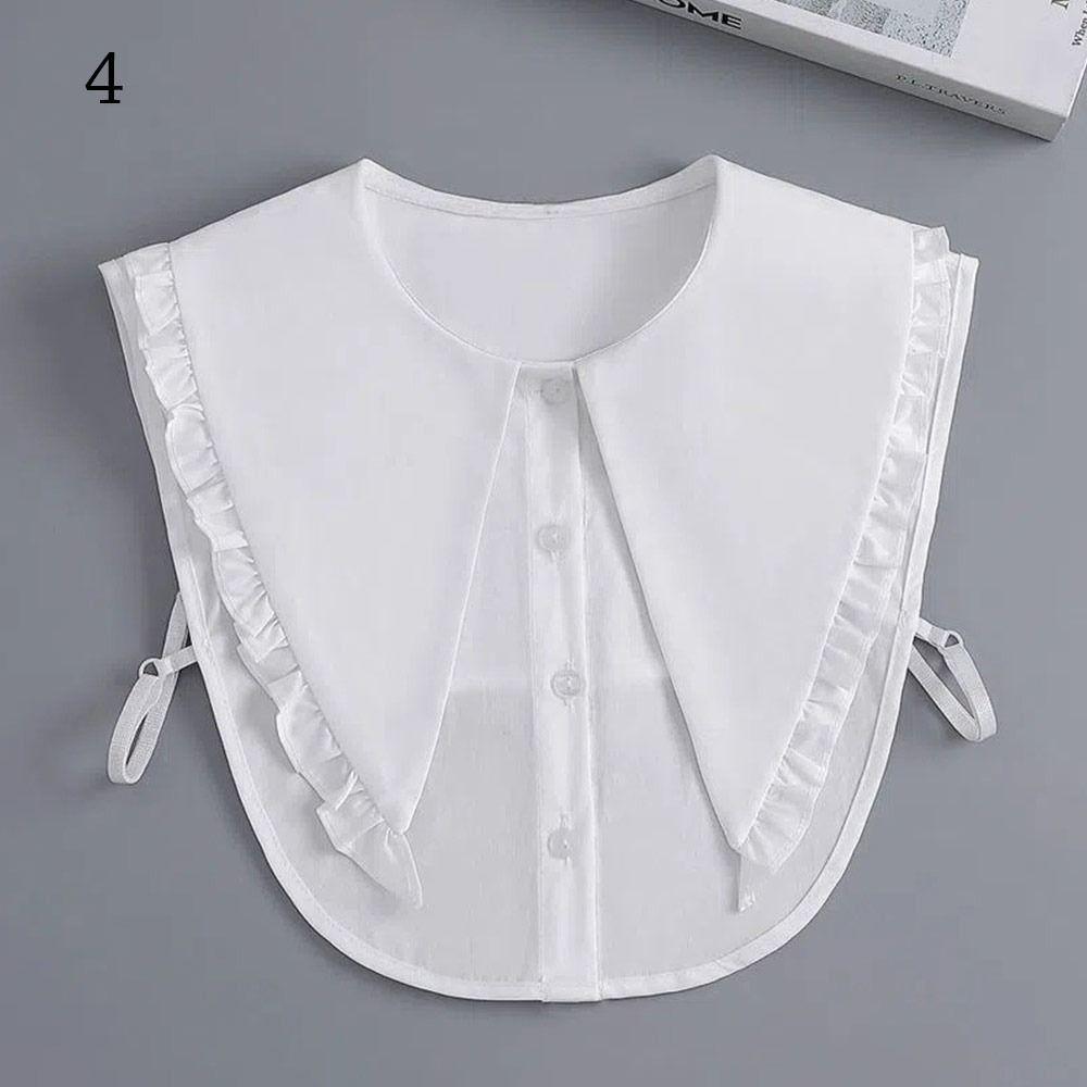 Fashion Classic Cotton Shirt Fake Collar Blouse False Collar Clothes Accessories Lapel