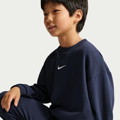 Kids' Nike Kids Casual Sportswear Crew Neck Moderate