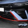 Красная Декоративная Накладка на Передний Бампер Для Hyundai Elantra CN7 N/CN7-line 2024 2025 Аксессуары для Стайлинга Экстерьера