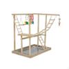 Wooden Bird Playground Perch Gym Cage Accessory Standing Birds Toys Wood Cagen Ladder
