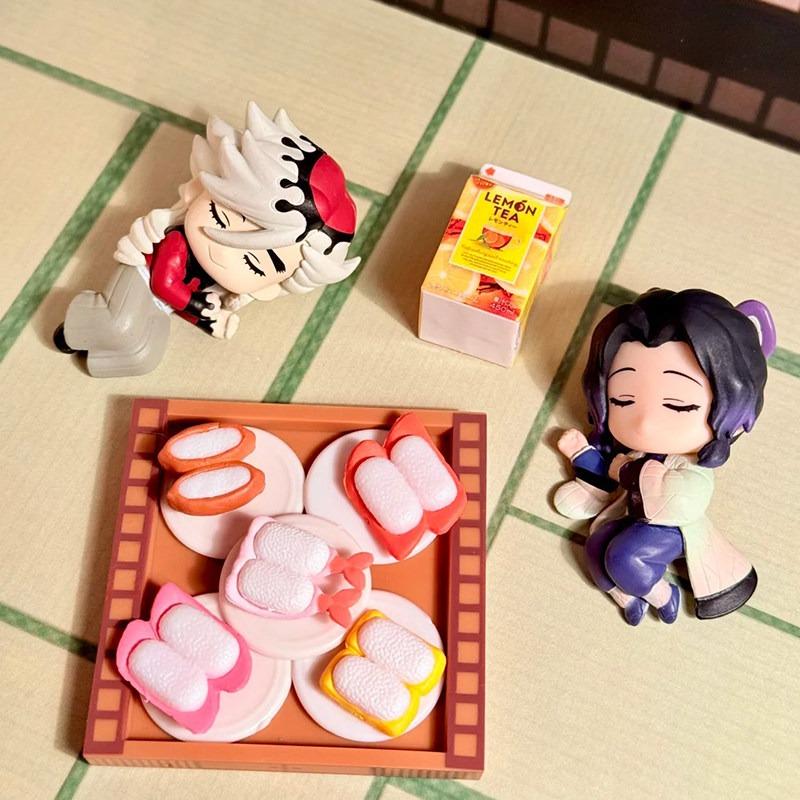 Gashapon Toys Sleep Styling 03 Douma Akaza Kamado Tanjiro Capsule Toys Anime Figure Model Toy Gift