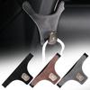 AIHQR1 PU Leather Auto Sports Seat Back Hook Organizer Car Sports Seats Hook For Porsche Cayenne GTS Panamera Carrera GT3 Sticker