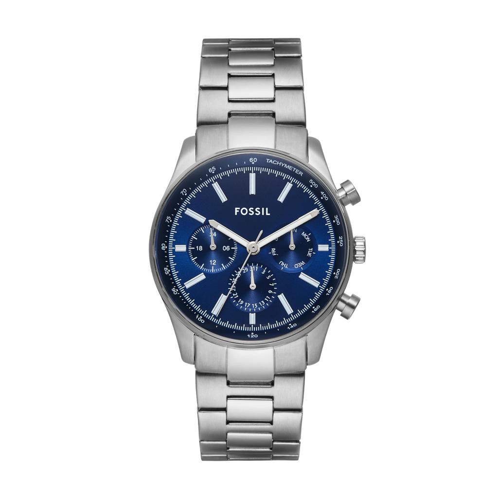 Fossil Часы SULLIVAN BQ2853 Мужские Серебристые
