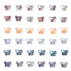 Стеклянные бусины Dazzle Color Butterfly Crystal Beads, свободные бусины, браслеты из бисера своими руками, стеклянные бусины, самодельные аксессуары для украшений, бусины для изготовления ювелирных изделий