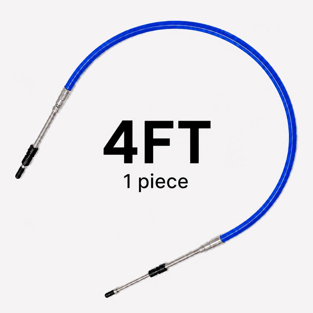 Marine Outboard Throttle Shift Cable, Boat Motor Remote Control Cable, Engine Gear Operation Lever Pull Wire Replacement