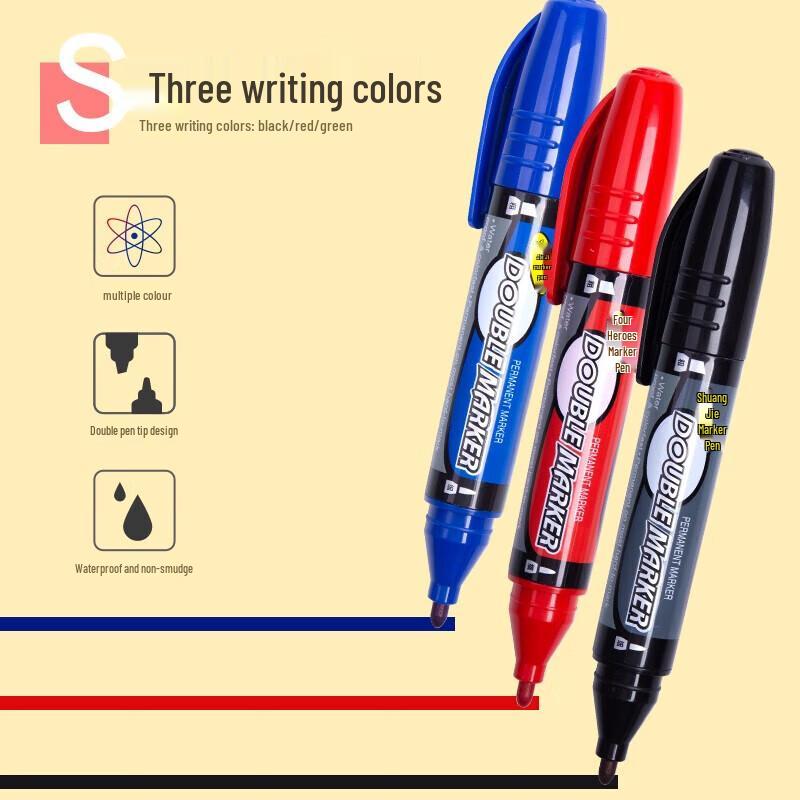 M&G MG2110C Double-Ended Permanent Marker Pen