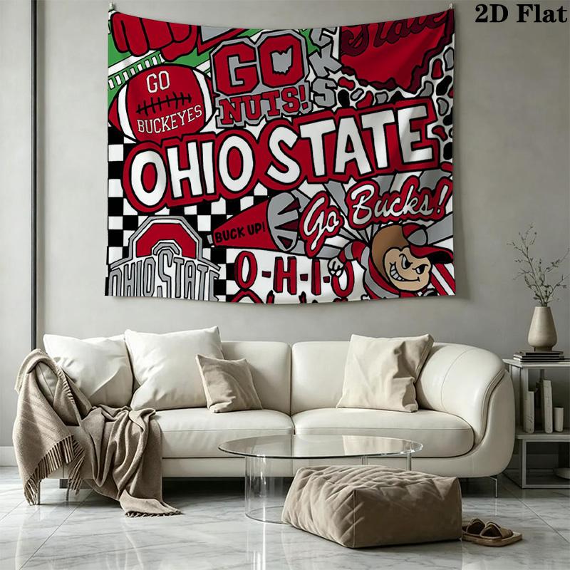 Ohio Eagles blanket Pattern Home Decor Tapestry, Wall Hanging, Decorative RV Wall Cloth.ZGT0914171