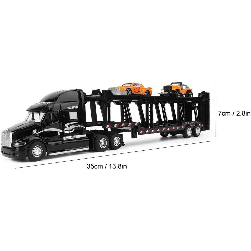 1/48 Имитация транспортного средства литья под давлением, модель легкосплавного грузовика со световым звуковым эффектом, игрушечный автомобиль