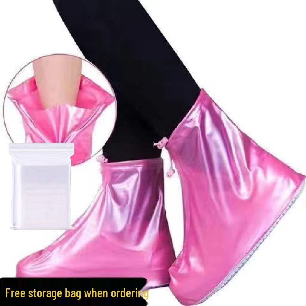 Водонепроницаемые Нескользящие Бахилы для Мужчин, Женщин и Детей - Утолщенные, Износостойкие Защита от Дождя и Снега.