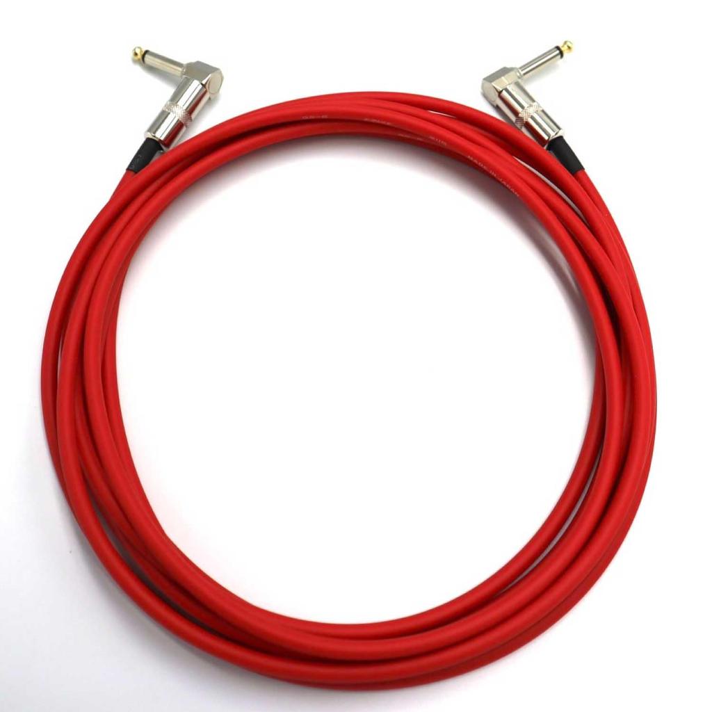 CANARE Red Shielded Patch Made in Japan GS-6 Cable, (L-L, 4m)