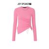 JOY SPEAKER 2025 Spring Slim-Fit Long-Sleeve Knit Top