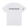 Freedom Tee American Charlie Kirk Tshirt High Quality Cotton Female Male Tshirts Streetwear America American Fashion T Shirts