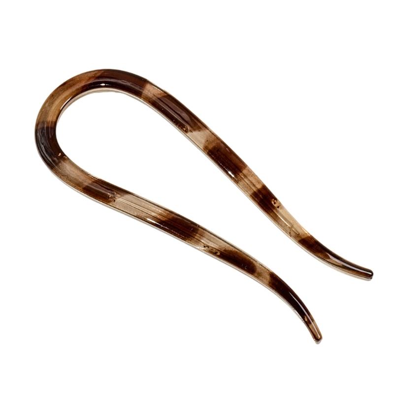 Стильная заколка для волос для женщин и девушек, дизайн в виде козьего рога, вилка для волос, палочки для волос, аксессуар для волос для причесок пучок, инструмент для укладки волос