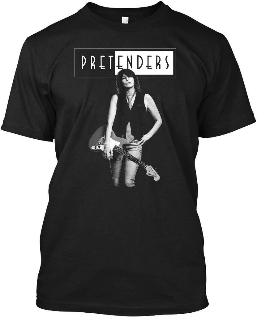 Pretenders Chrissy Hynde 13 DMN Men T Shirt Black