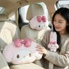Набор для автокресла Hello Kitty Плюшевая подушка Одеяло Ремень безопасности Наплечный ремень Для детей