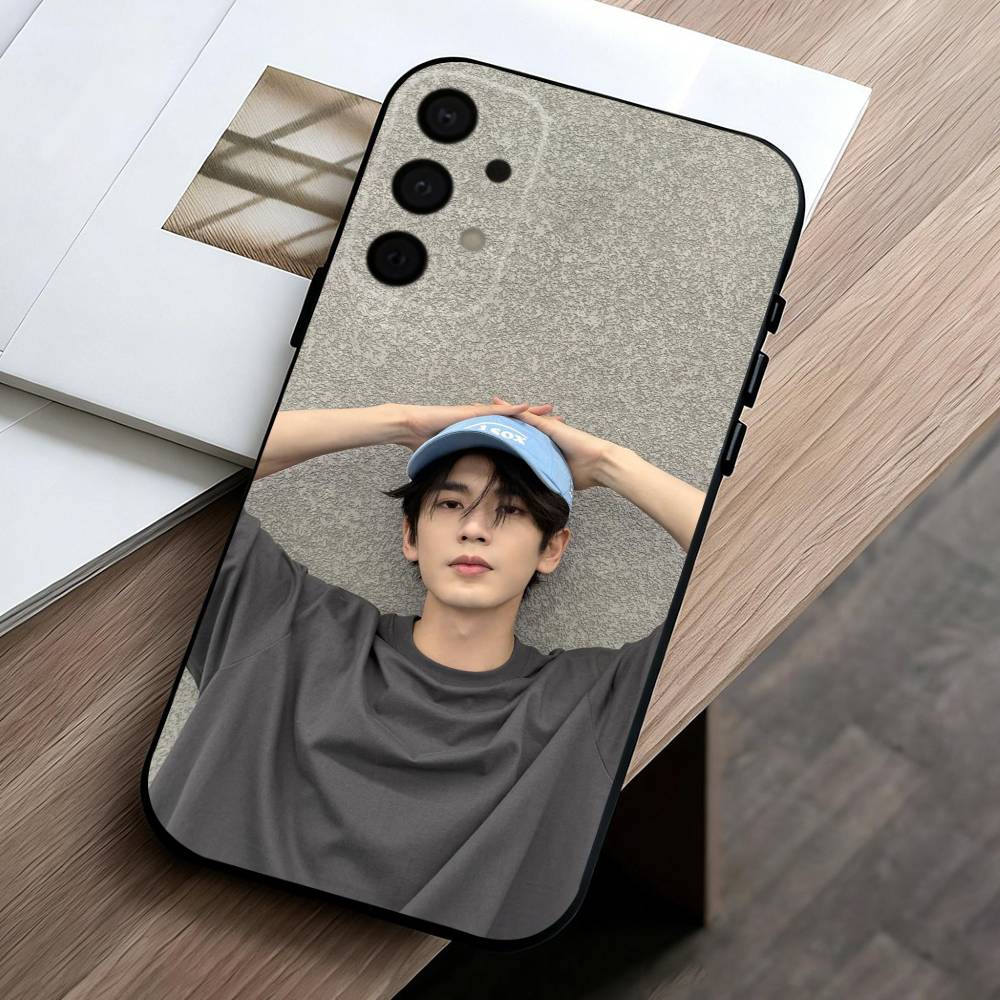 H-Красивый Крин Чжан L-Линхэ Чехол для телефона для Samsung Galaxy A73,A72,A71,A70,A53,A52,A51,Другие Мягкий черный корпус